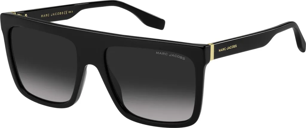 Marc Jacobs MARC 639/S 8079O 57 : Lunettes de soleil noires élégantes