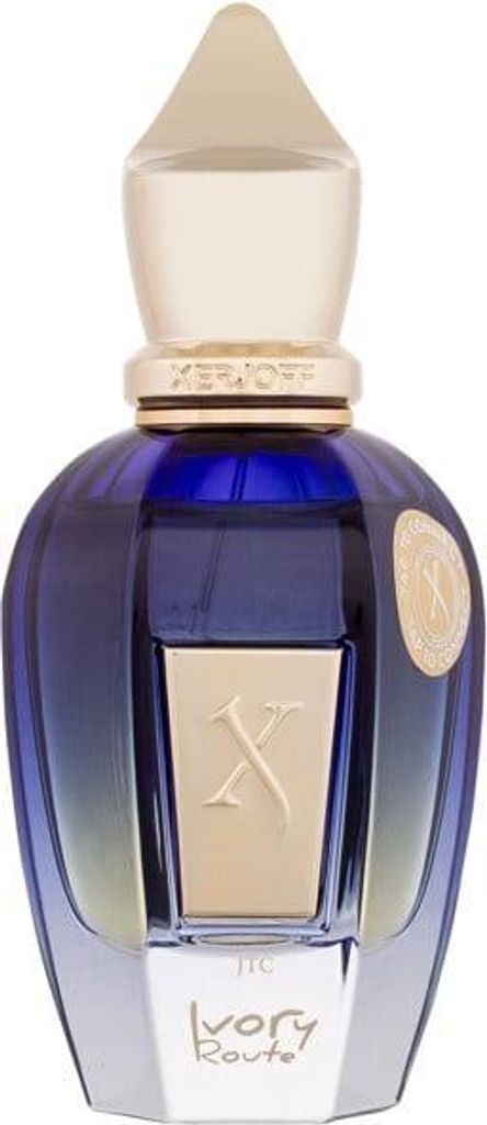 A studio shot of a perfume bottle.