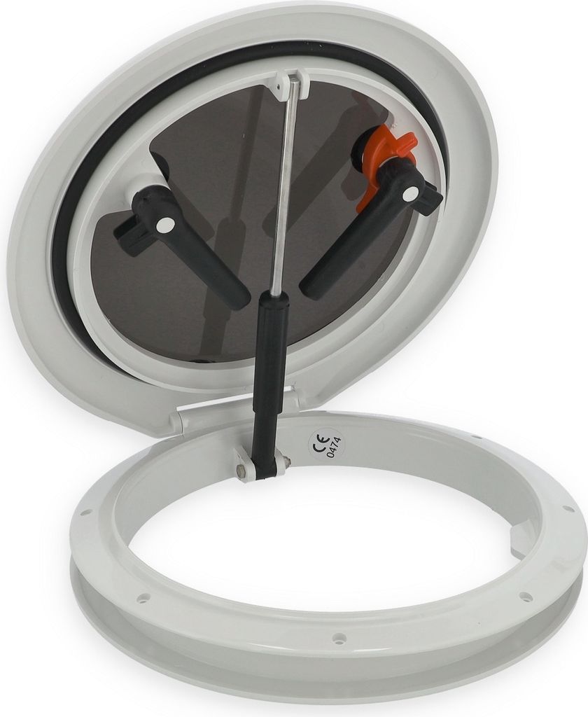 Decksluke rund Ø 38 cm für Boot oder Wohnwagen aus Produktbild 