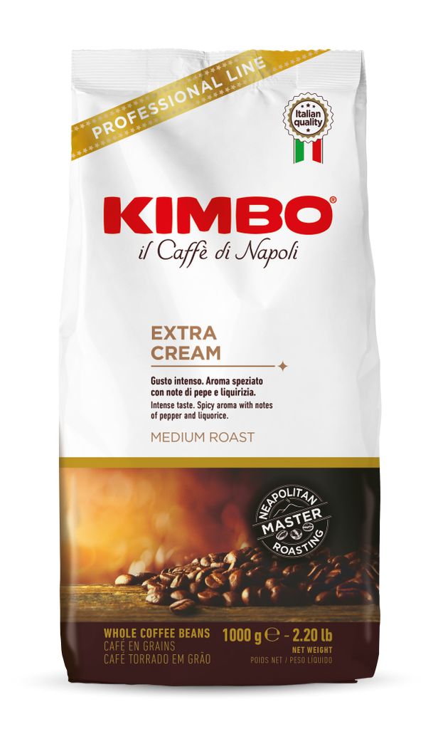 Kimbo EXTRA CREAM 1 kg ziaren Zdjęcie produktu 