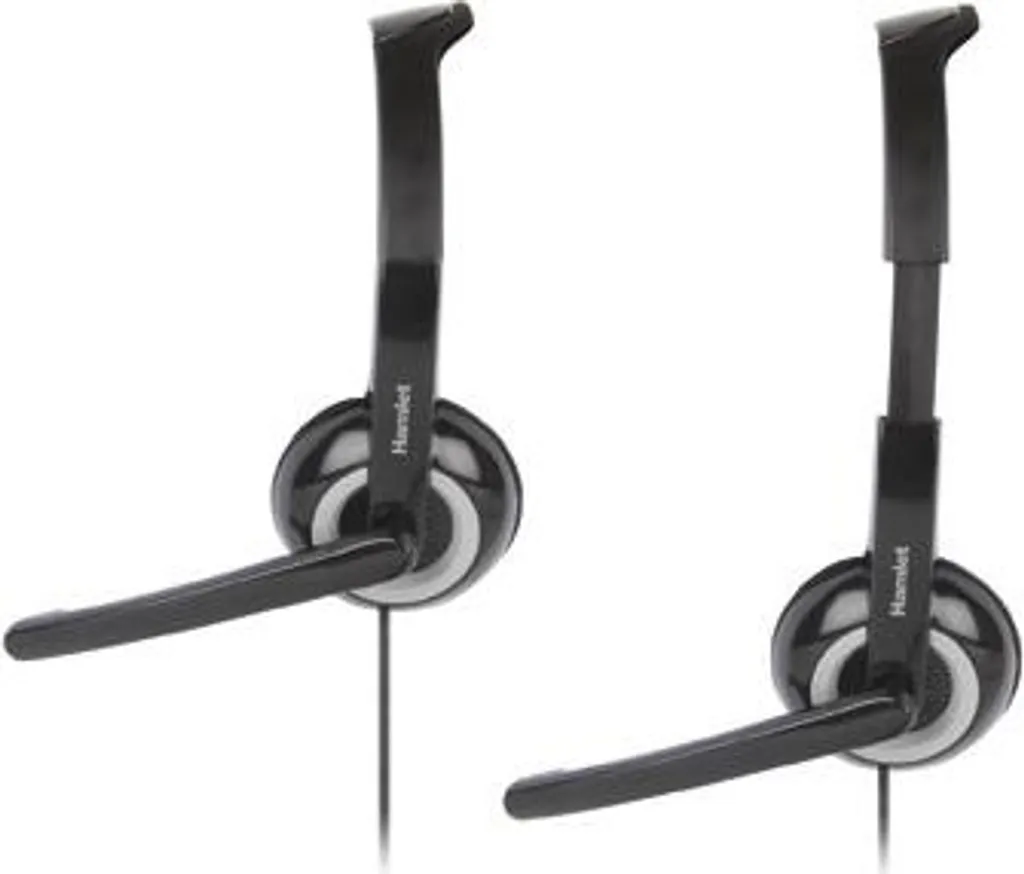 Cuffie Hamlet HHEADMJK con Microfono - Ideali per Call Center e Smart Working