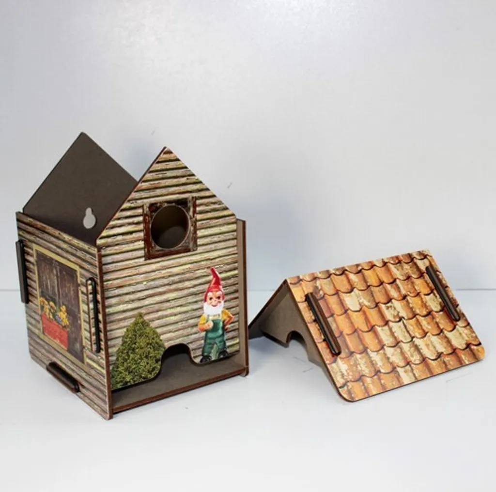 Regalo Originale Bagno: Casa Carta Igienica Gnomo Werkhaus PP5102