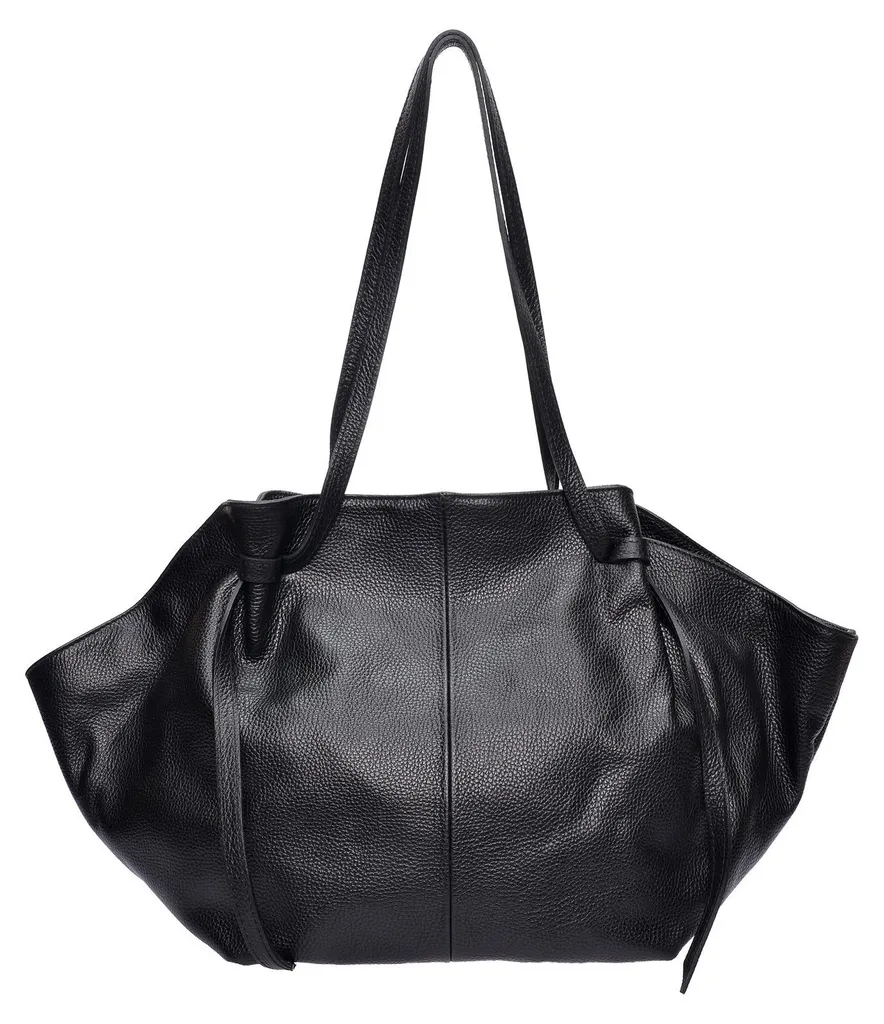 Sac de ville chic Roberta M RM 142 - Le sac épaule noir idéal au quotidien
