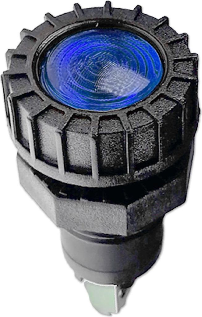 Kontrollleuchte | 12V | 2W | Blau | Schraubanschluss | Produktbild 