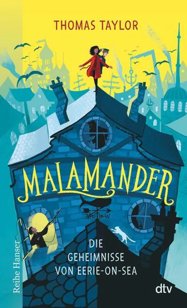 Livre Fantastique Malamander Tome 1 Les Secrets d'Eerie-on-Sea Neuf