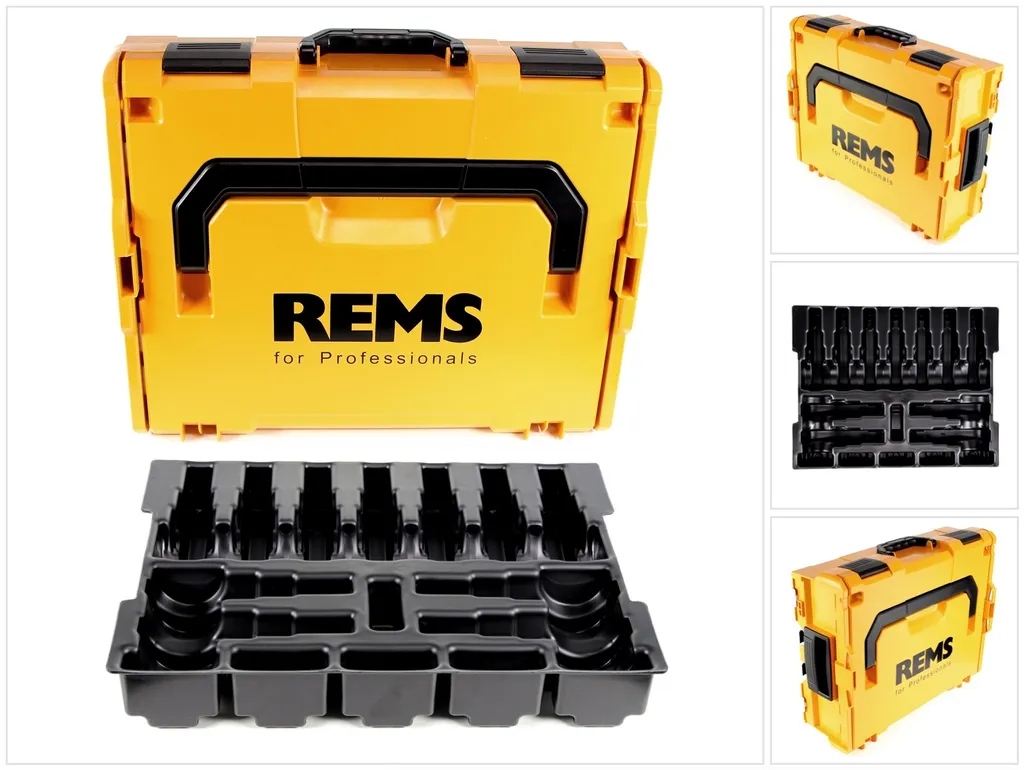 Coffret REMS L-Boxx 578659 : stop au désordre de vos pinces à sertir Mini