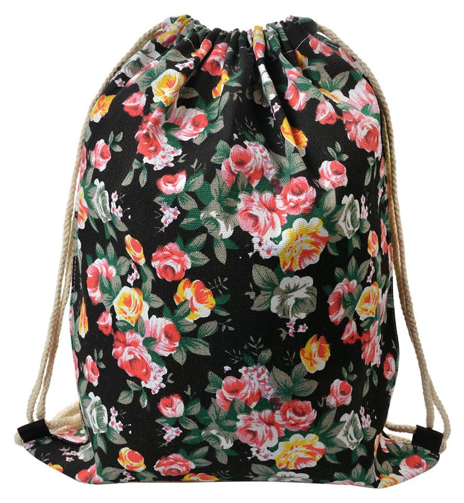 Mochila Clayre & Eef, 34x43 cm, color negro, material Imagen del producto 