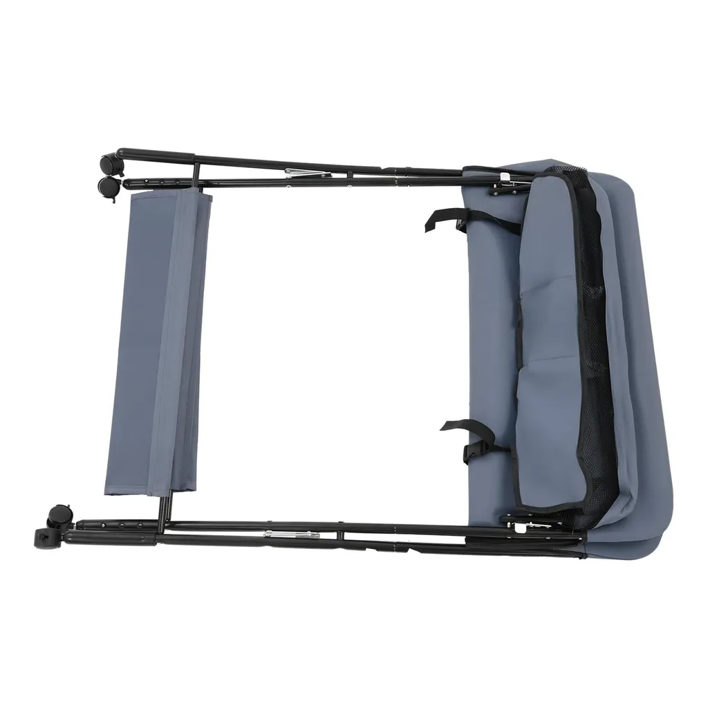 Table à langer nomade sur roulettes pour soins bébé dans la maison