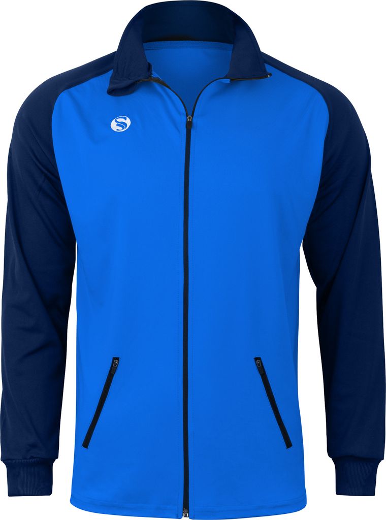 Stark Soul Tracksuit Jacket, Full Zipper -WARM UP- ,Trainingsjacket, long sleeve - Blau - Gr: XL