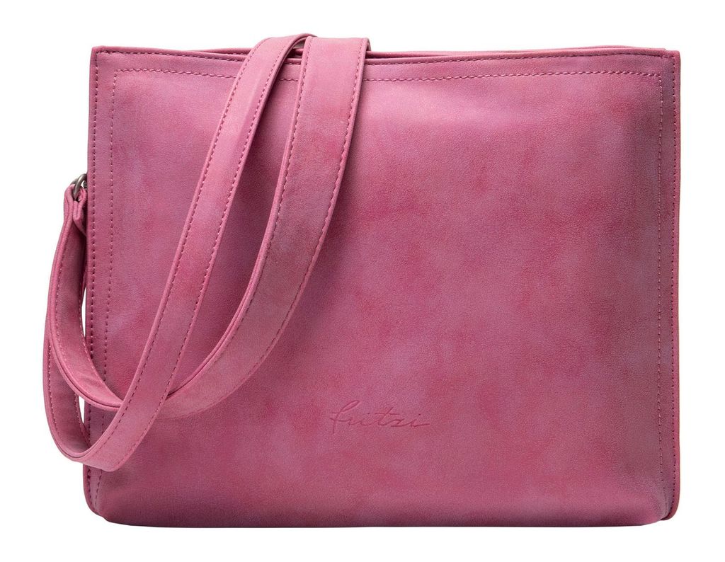 Fritzi aus Preußen Schultertasche Mimie02 Vintage Hobo Bag Squeezy Pink
