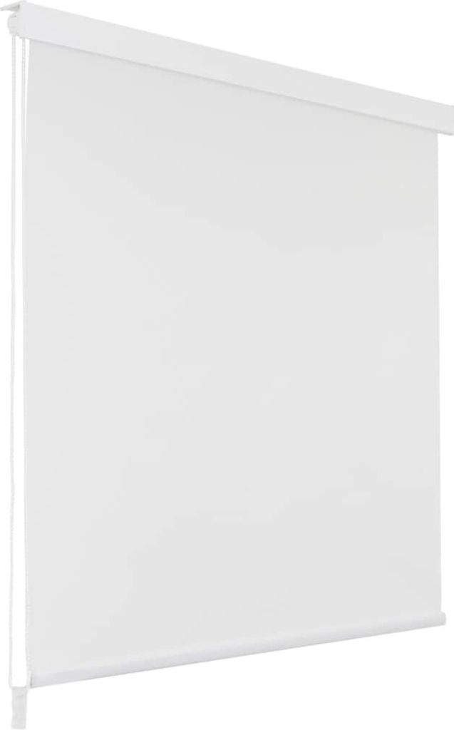 vidaXL Duschrollo 140 x 240 cm Weiß Produktbild 