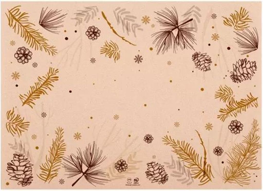 Papier-Tischsets "Winter" 31 x 43 cm 500 Stück.