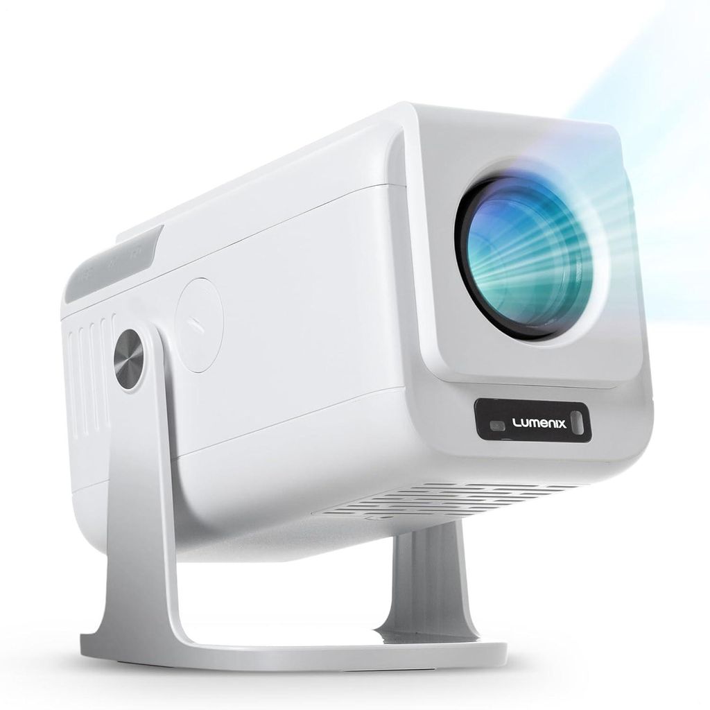 Lumenix Neo Mini-Beamer, Full HD Projektor mit Android 13, Produktbild 