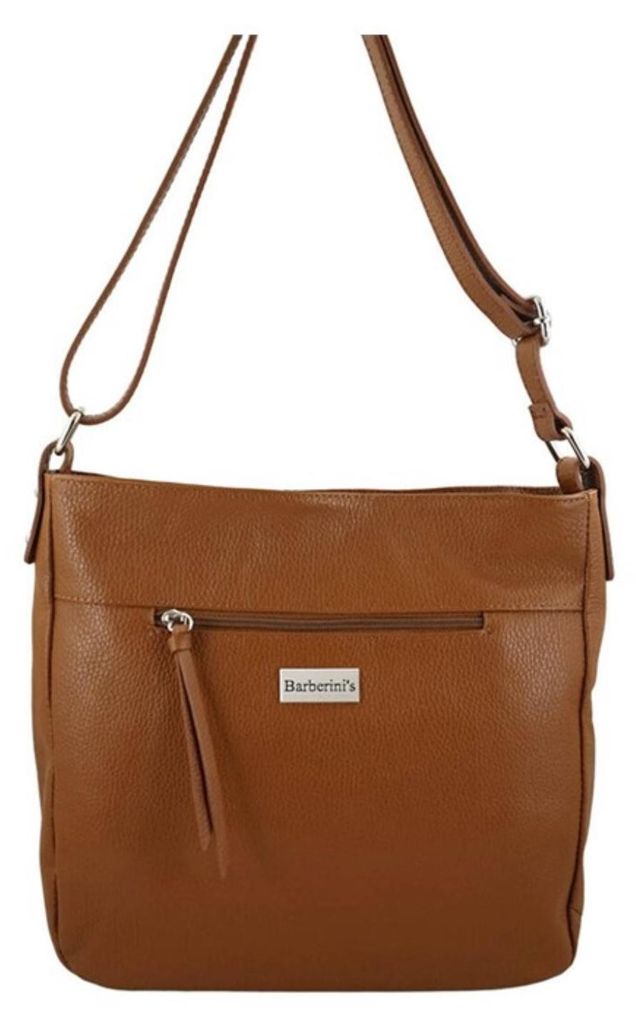Braune Damen Umhängetasche im Casual-Stil