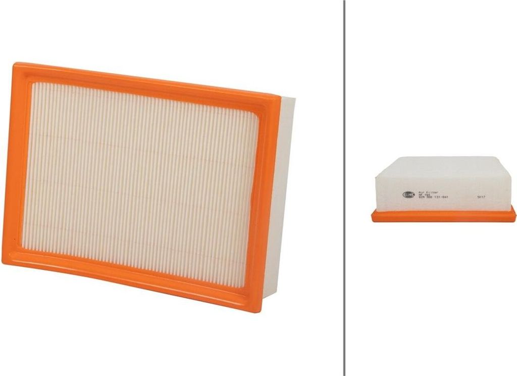 Luftfilter-Einsatz 241 x 178 mm HELLA IAM-Expertise passend für u.a. BMW Z4