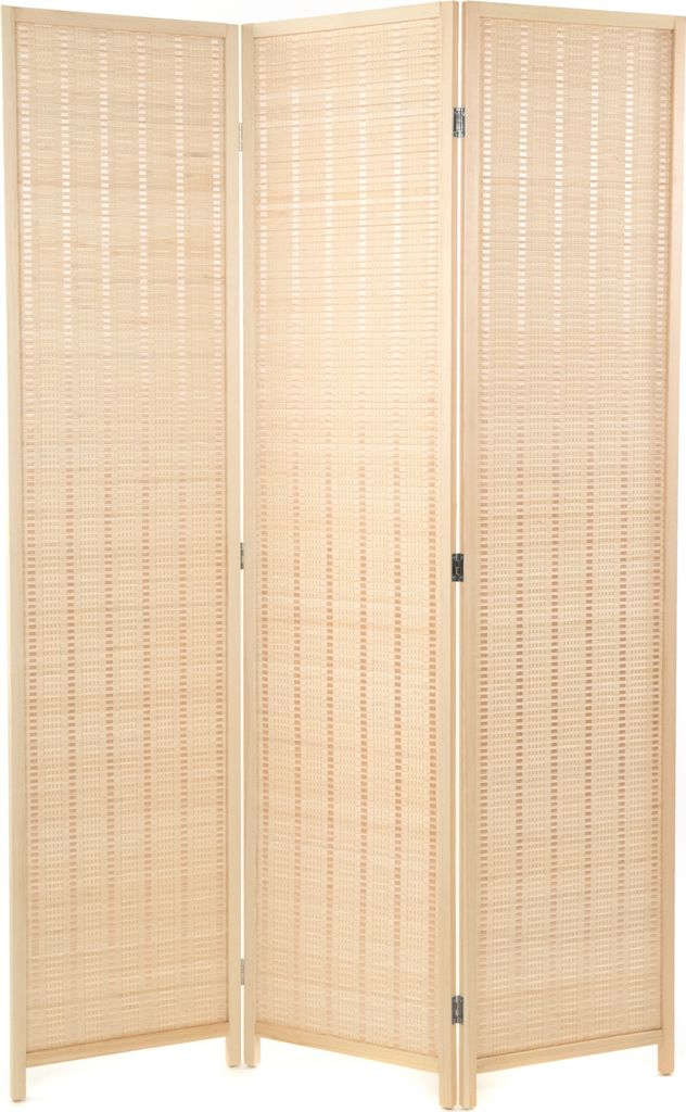 RAUMTEILER "BASTIA" | Bambus, 170x120 cm | Natur Paravent