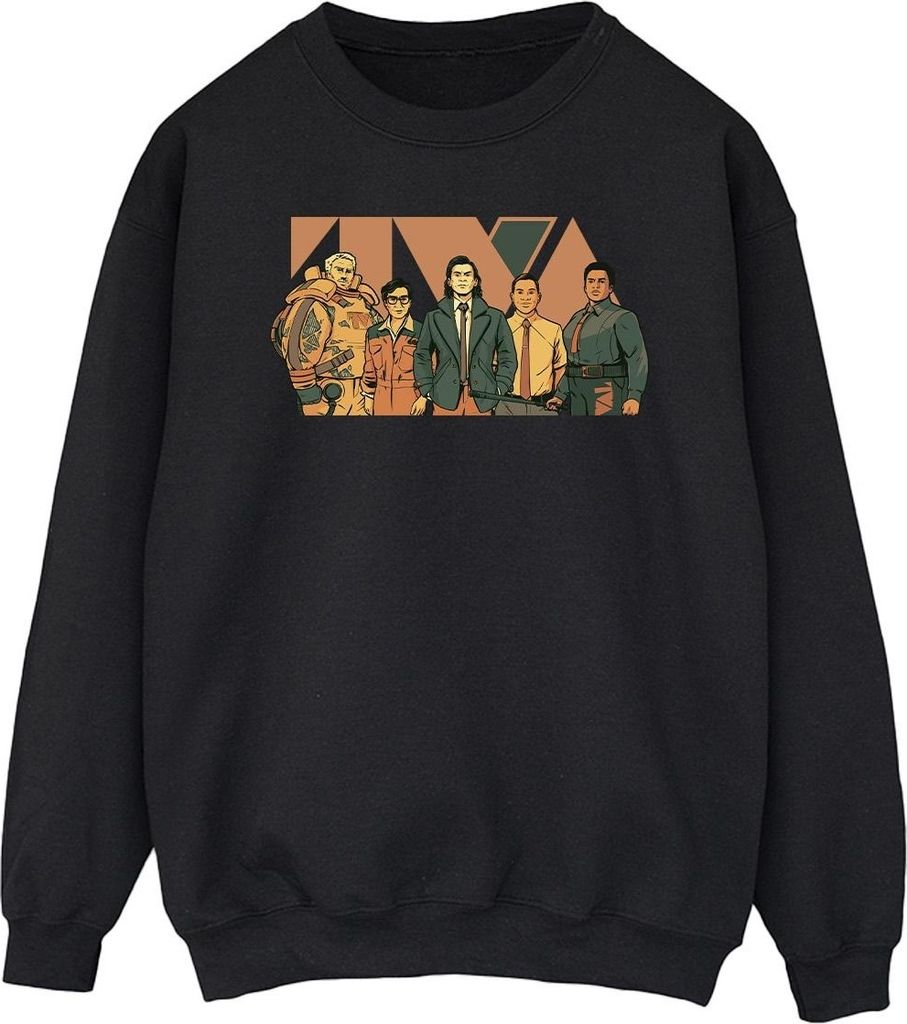 Marvel - "TVA" Sweatshirt für Herren BI31785 (3XL) (Schwarz)