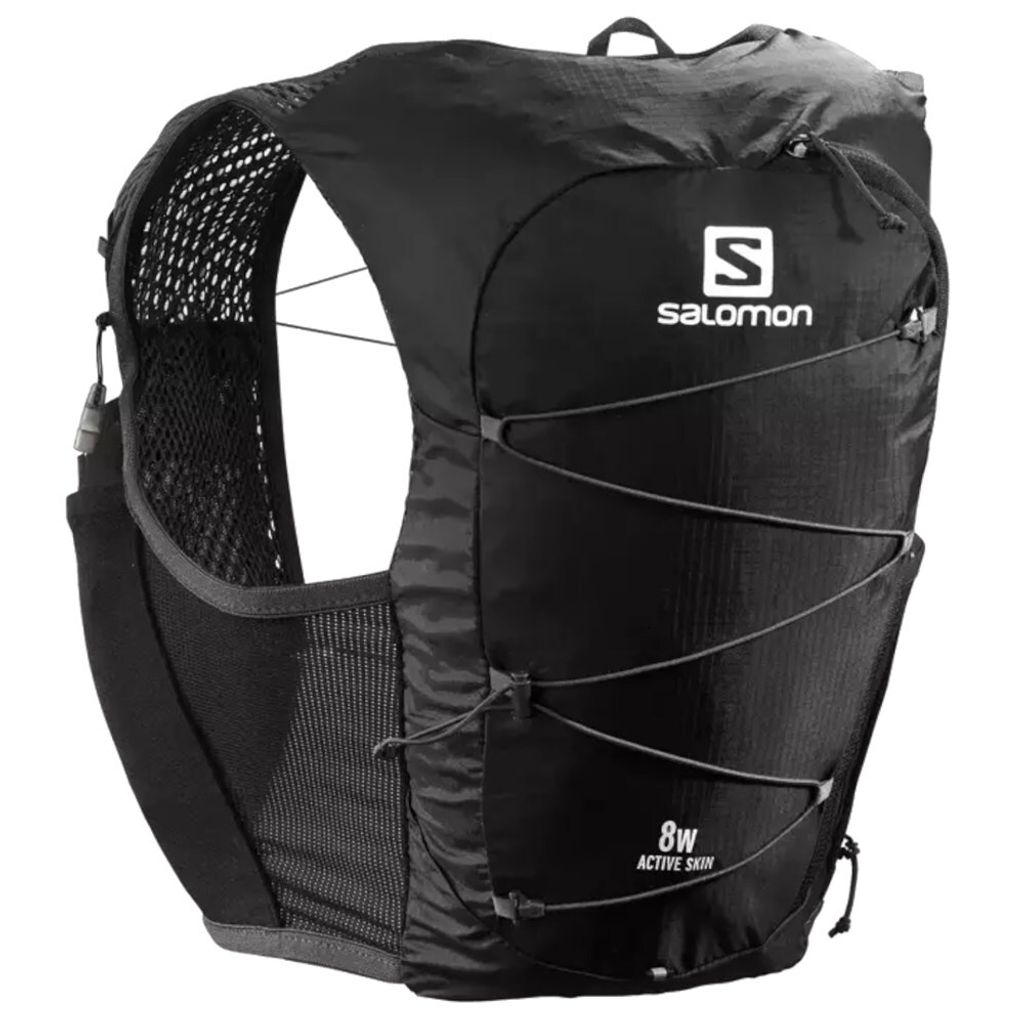 Salomon ACTIVE SKIN 8W wth flasks Black/Black/Black S Produktbild 
