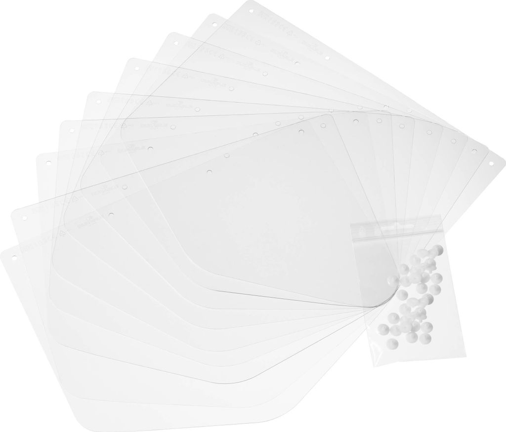 DURABLE Ersatzfolien für Gesichtsvisier PRO 10 St., 343419 Produktbild 