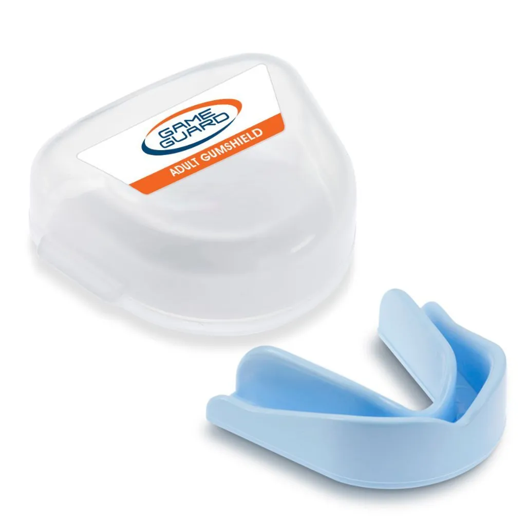 Protège-dents ajustable GameGuard - Protection confort sans BPA bleu - 2