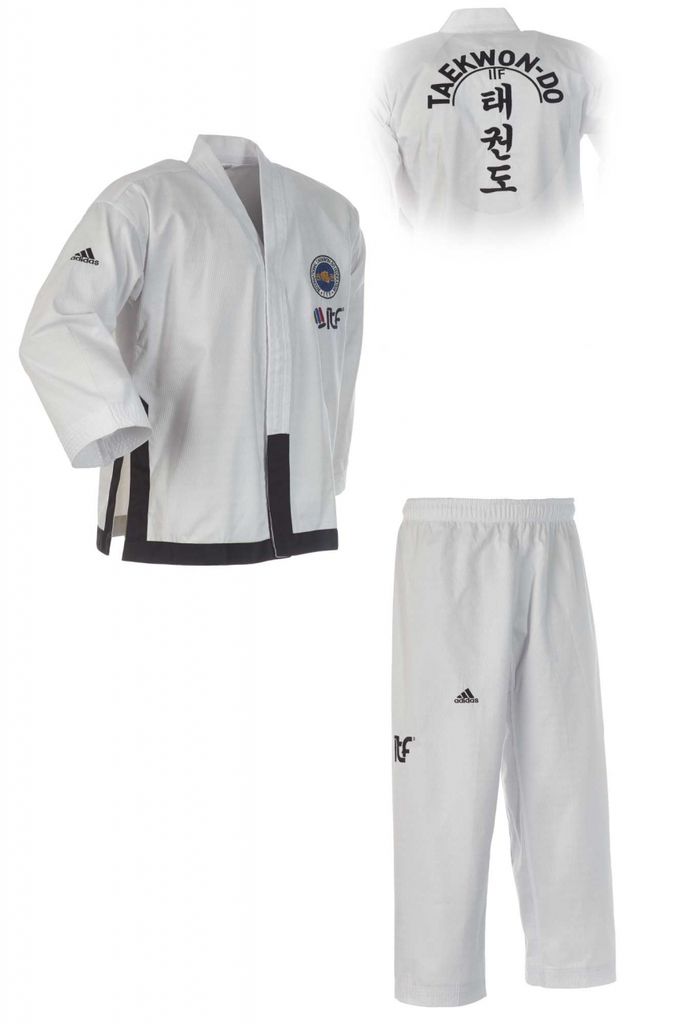 adidas ITF Black Belt Champion Dobok 200 Produktbild 