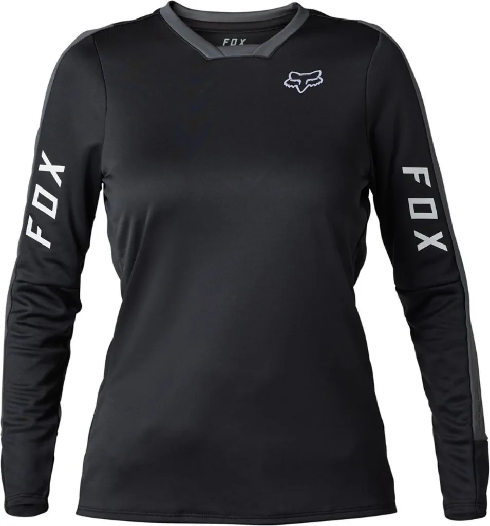 Maillot Fox W Defend Pro LS Femme XS - Tissu technique ultra-résistant