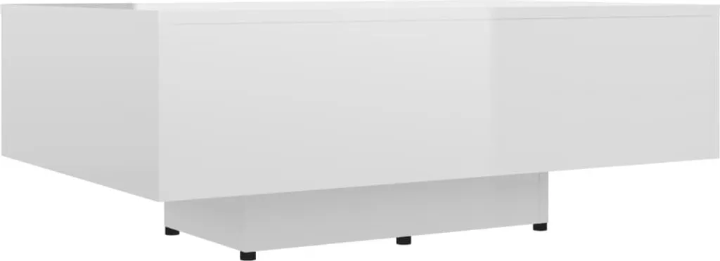 Tavolino Bianco Lucido 85x55 | Design di Tendenza a Prezzo Smart