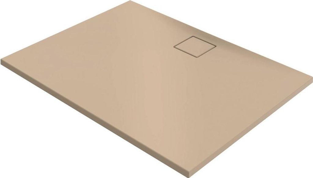 HÜPPE EasyFlat Duschwanne, Ablauf lange Seite, rechteckig, 1000x1000mm, EF0102037