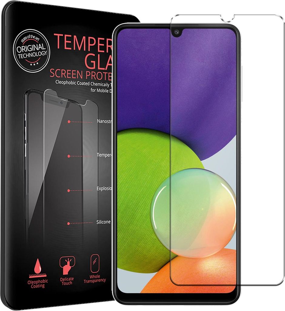 2x Schutzfolie für Samsung Galaxy A22 4G / M22 Handyfolie Panzer Schutz Glas Folie Displayschutz