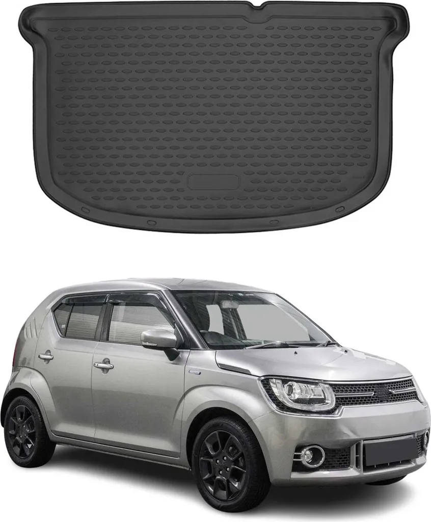 Tappetino per Suzuki Ignis 2016-2021 in gomma TPE nero