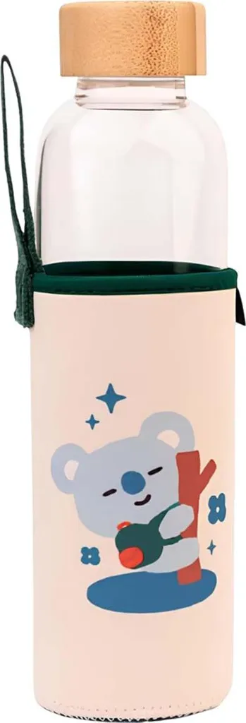 Bottiglia d'acqua BT21 KOYA 500ml | Design Line Friends Originale
