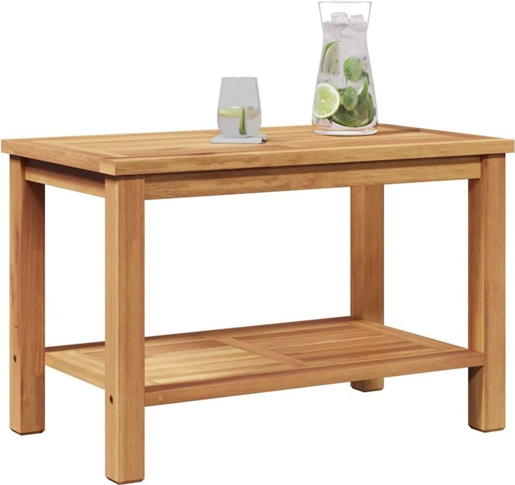 Tavolino con contenitore vidaXL, marrone, 70 x 40 x 45 cm, Immagine del prodotto 
