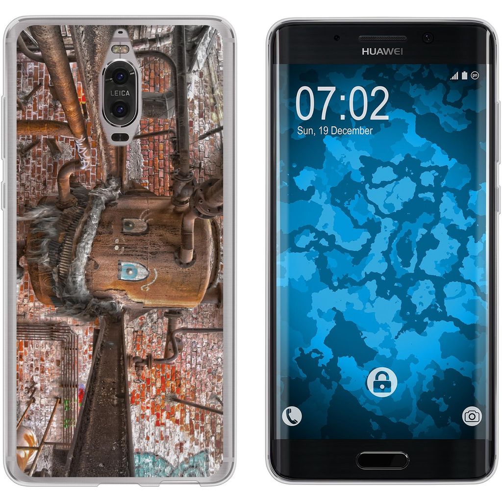 PhoneNatic Case kompatibel mit Huawei Mate 9 Pro Silikon-Hülle Urban M1