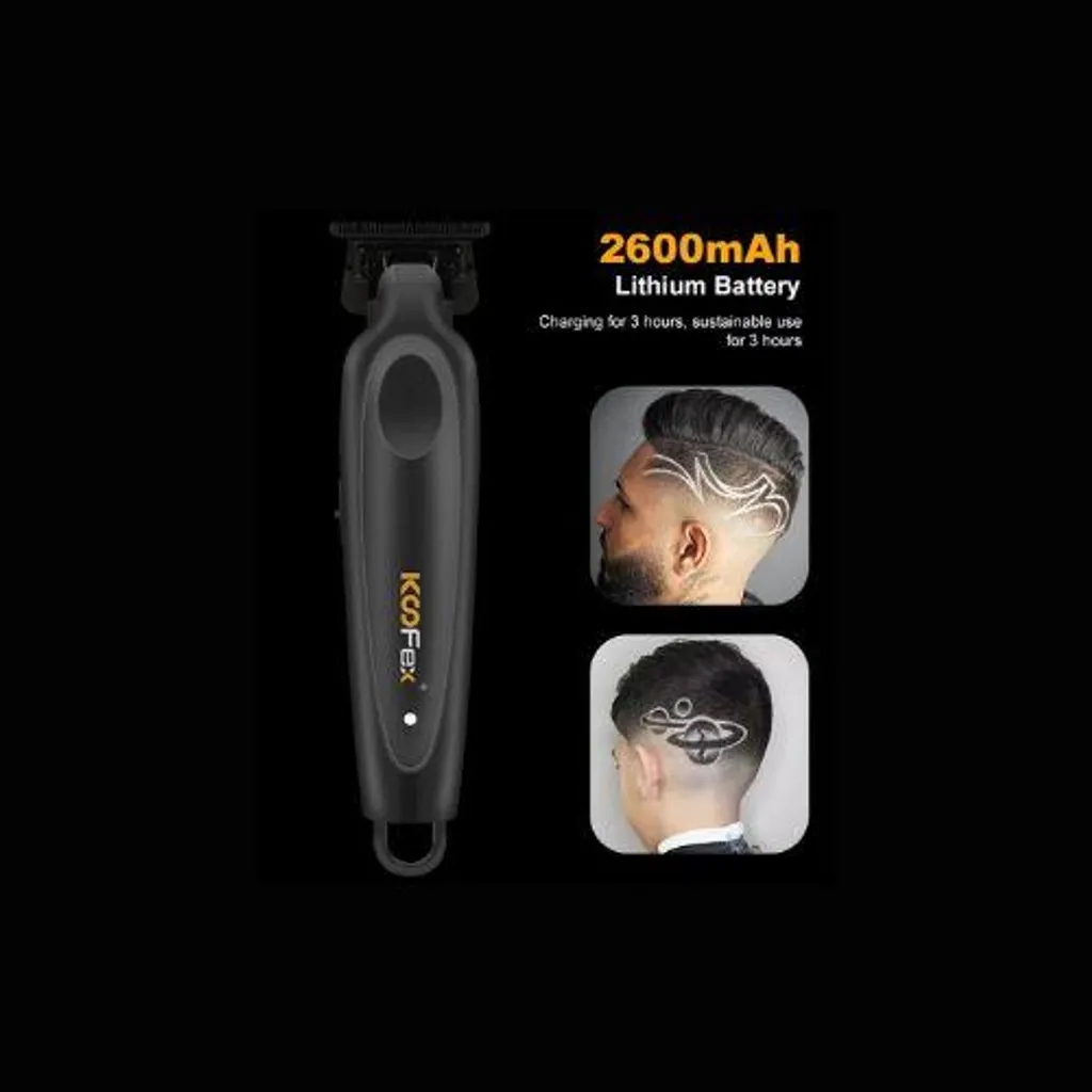 Tondeuse sans fil BLDC KOOFex pour éviter irritations et coupures de rasage