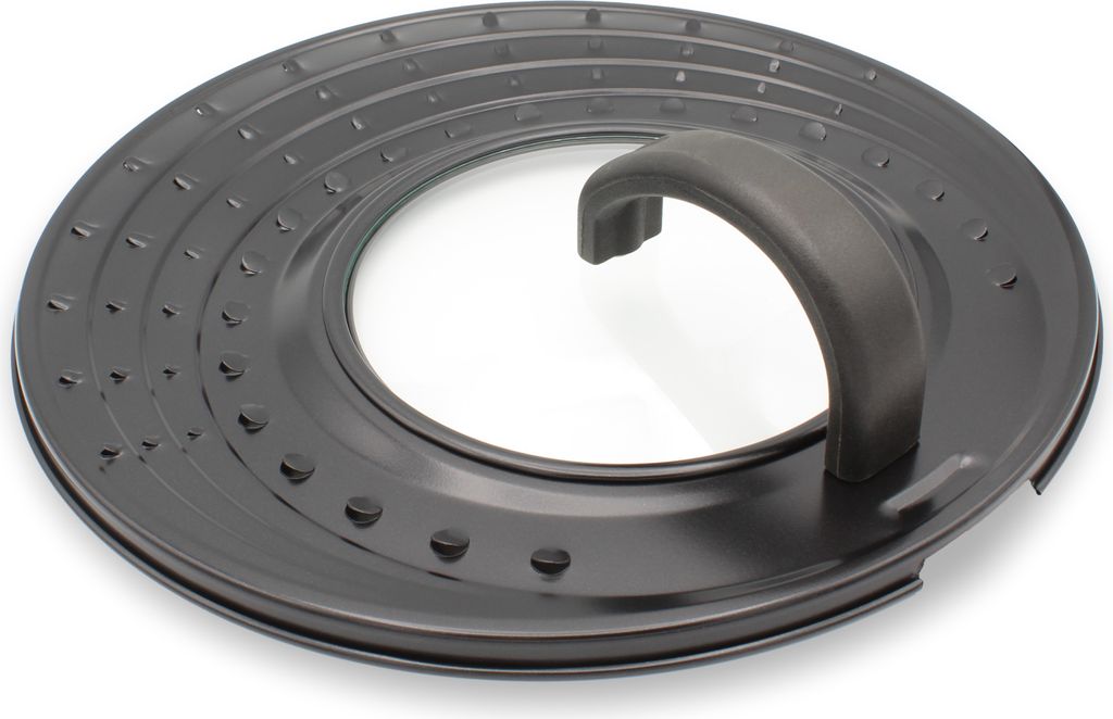 Karl Krüger SPG Pfannenspritzschutz mit Glas, schwarz, 31 Produktbild 
