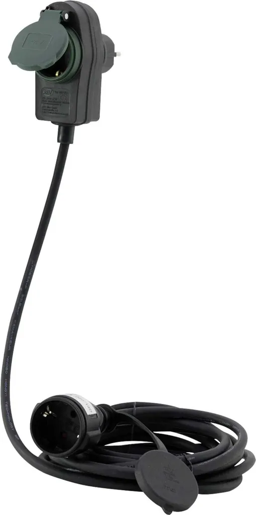 Rallonge de jardin 25m IP44 REV Powersplit pour outils et tondeuses
