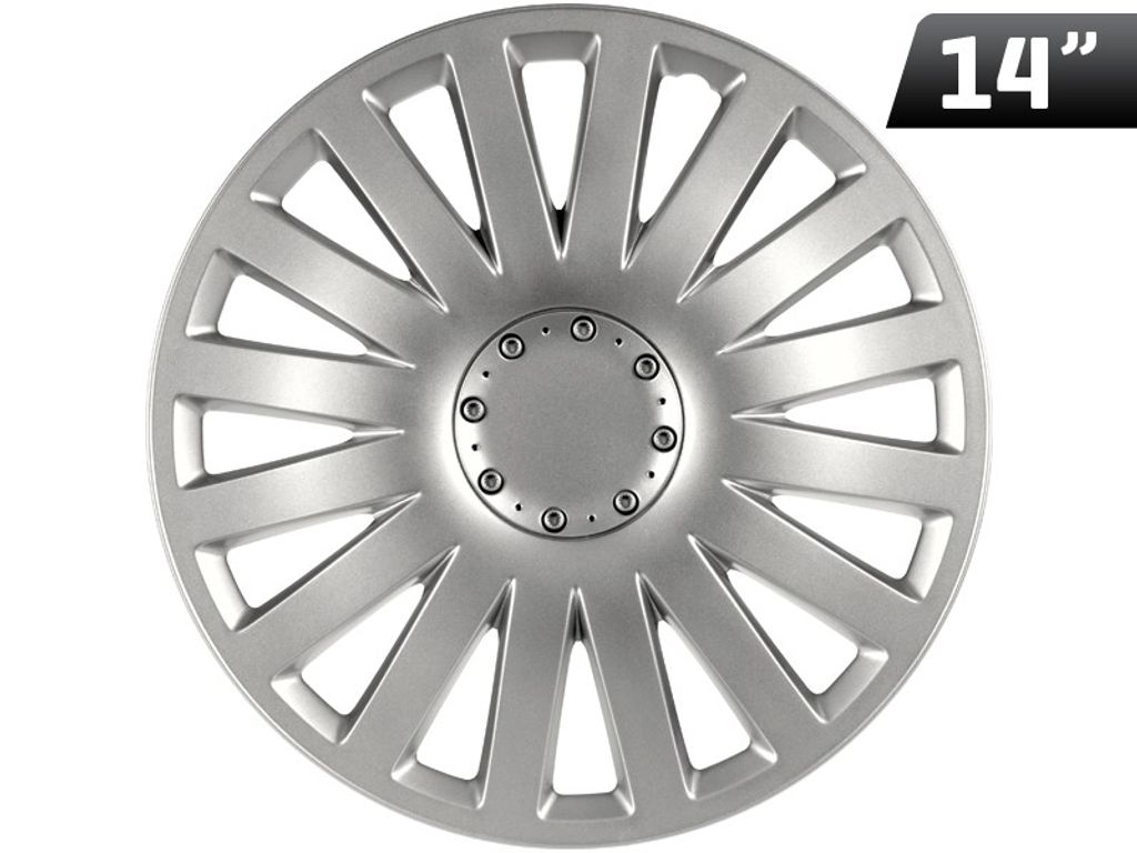 Smart silber 14'' Radkappe, 1 Stk