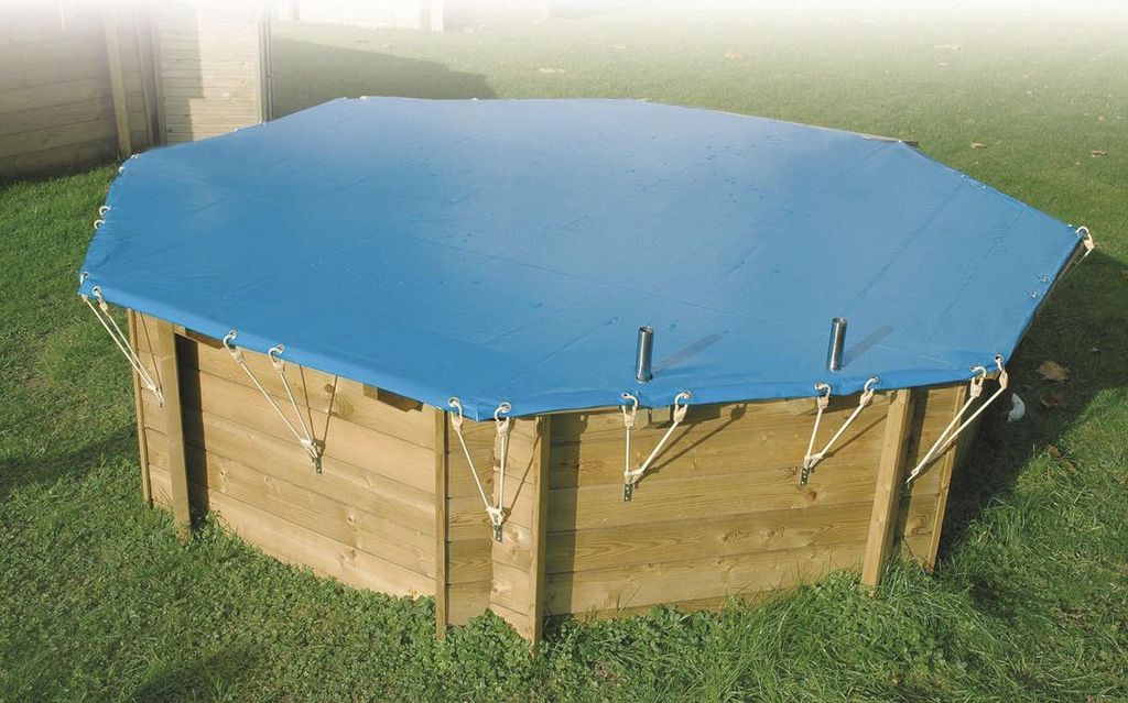 Ubbink Winter- und Sicherheitsplane - 550g - 430 cm - Norm NF P 90-308