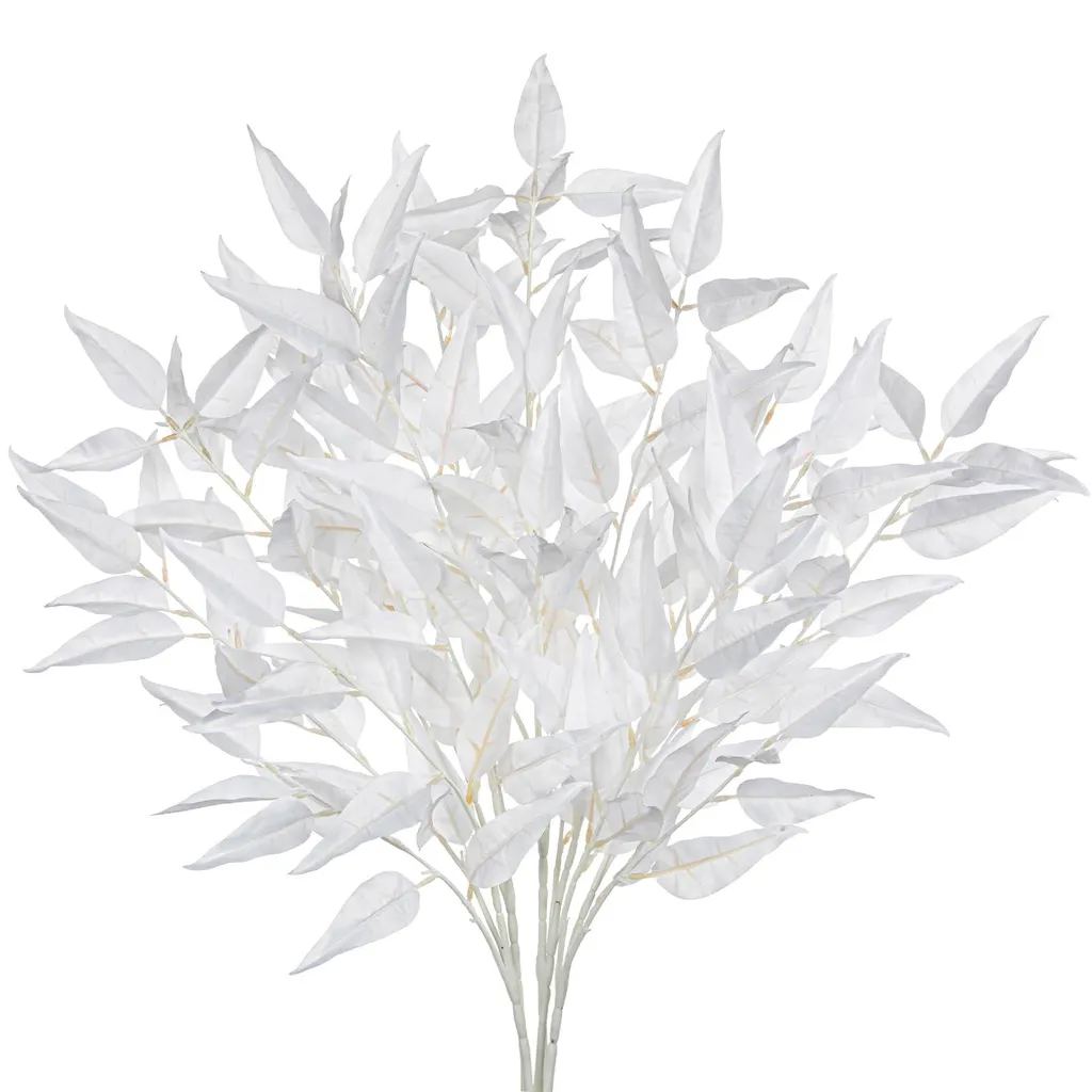 Eucalyptus Artificiel 82cm qui ne fane pas : Lot de 5 Tiges Déco Bohème