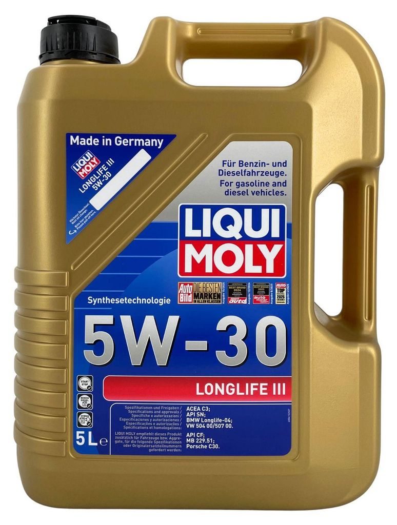 Liqui Moly Longlife III 5W-30 5 Liter (20647) Produktbild 