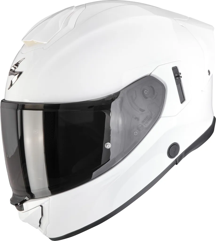 Casque Scorpion Exo-520 Air Blanc : Fini les Remous et la Buée en M