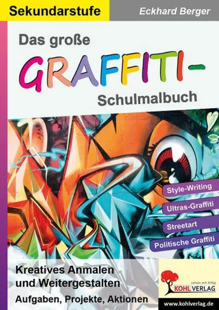 Livre Graffiti pour l'école : Activité créative pour enfants et ados