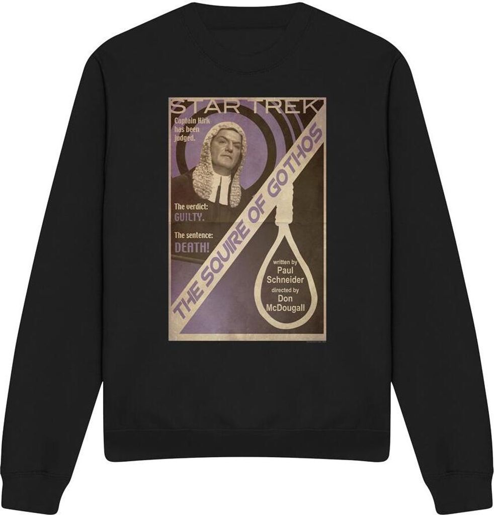 Star Trek - "The Original Series Episode 17" Sweatshirt für Herren/Damen Uni TV11541 (XXL) (Schwarz)