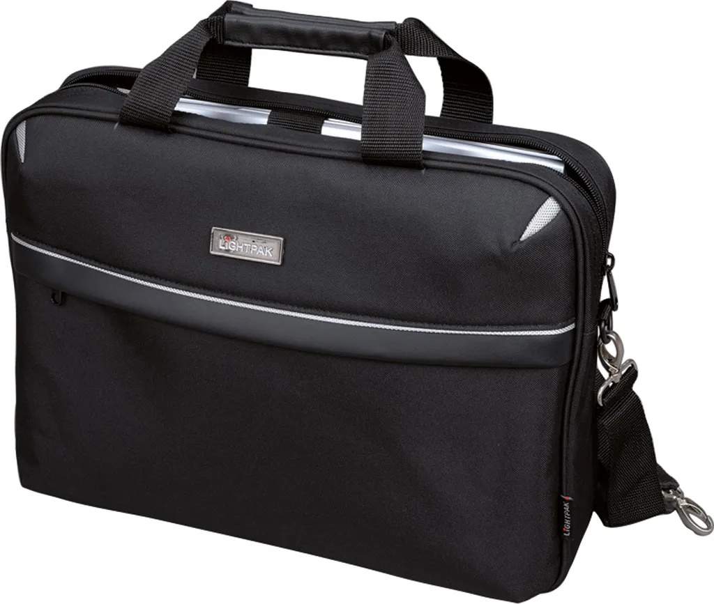 Borsa Lightpak Sierra 46112 Nero | Essenziale, Robusta, Professionale