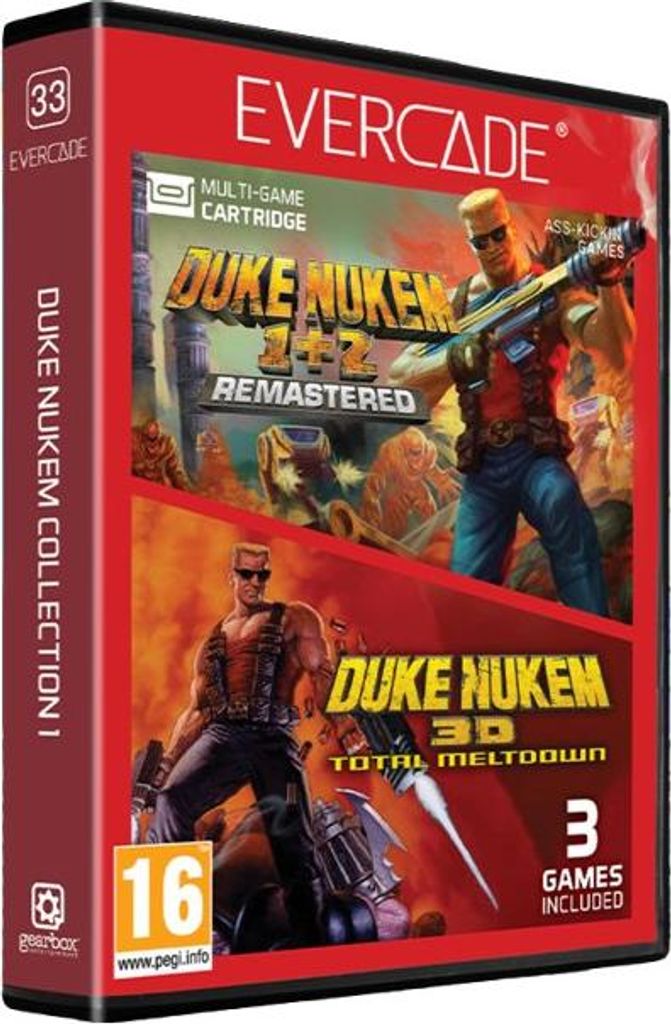 Blaze Duke Nukem Collection 1, Evercade, M (Reif), Produktbild 