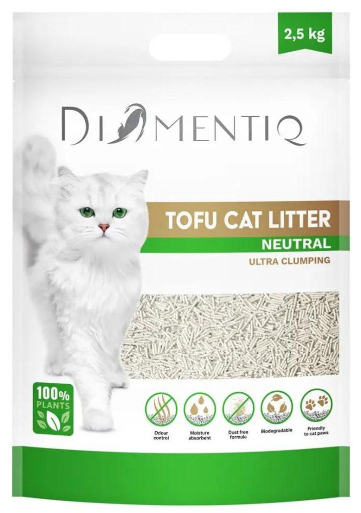 Żwirek dla kota ekologiczny naturalny Tofu zbrylający Zdjęcie produktu 