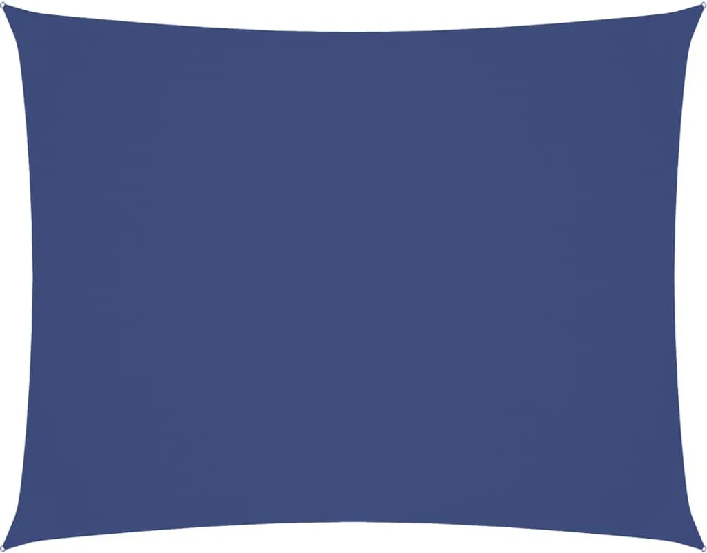 Tenda da sole in tessuto Oxford rettangolare 5x7 m Blu