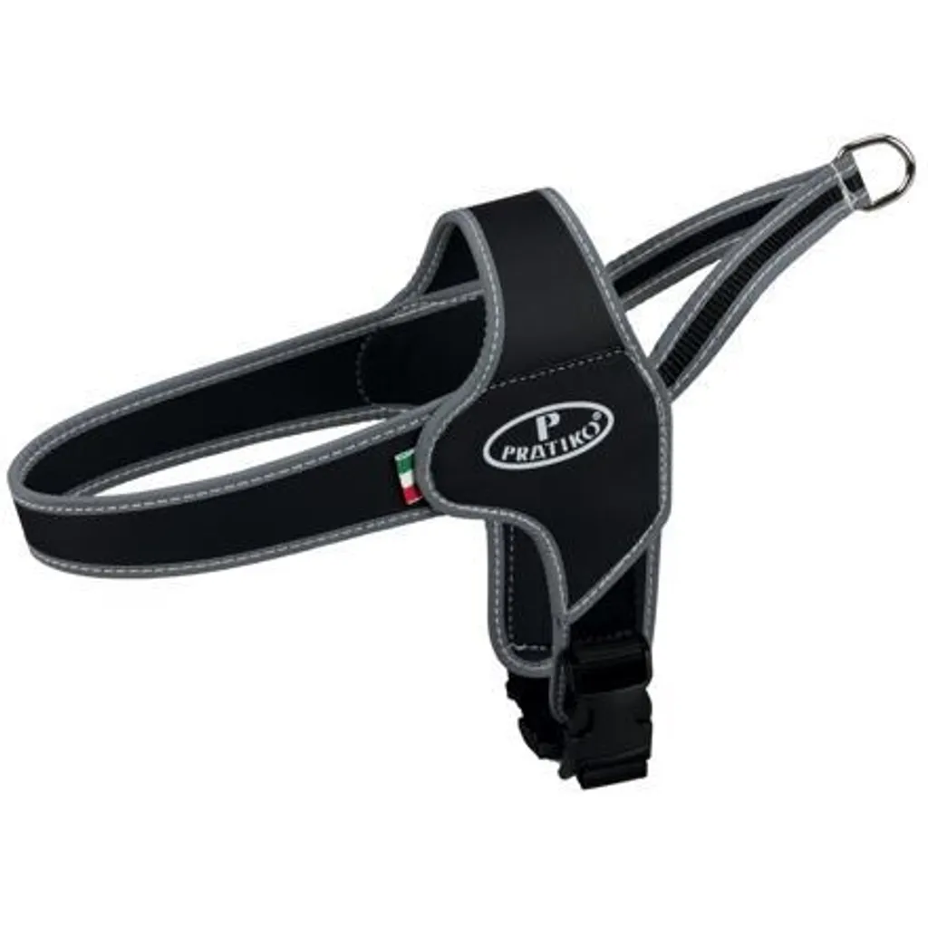 Pettorina Trixie Apollo Nera | Design Ergonomico e Minimalista