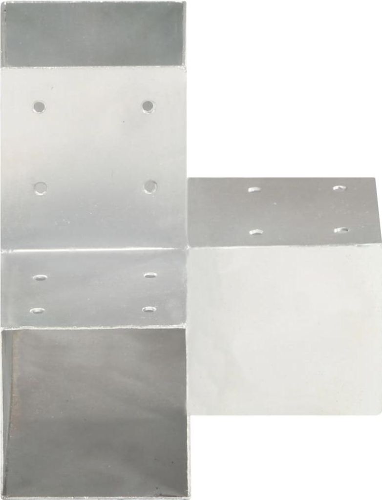 vidaXL Pfostenverbinder Y-Form Verzinktes Metall 91 x 91 mm