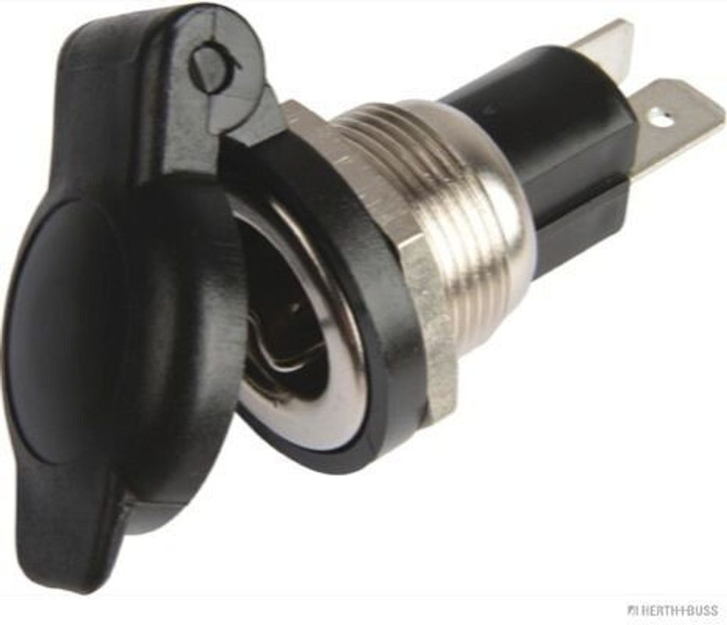 HERTH+BUSS ELPARTS Steckdose 51306726 Aluminium 12mm
